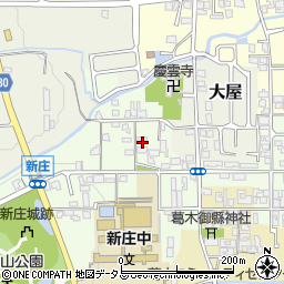 奈良県葛城市新庄486周辺の地図