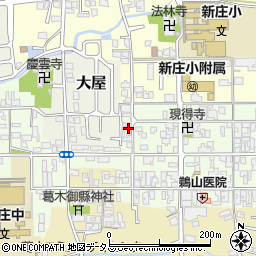 奈良県葛城市新庄210周辺の地図