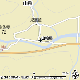 奈良県宇陀郡曽爾村山粕1294周辺の地図