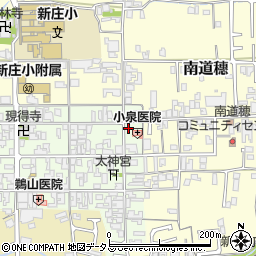 奈良県葛城市新庄121周辺の地図