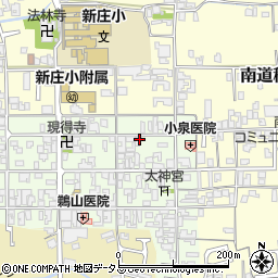 奈良県葛城市新庄176周辺の地図