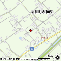 広島県東広島市志和町志和西2323周辺の地図
