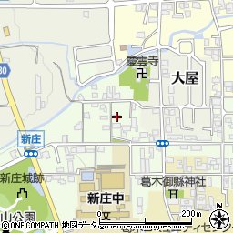 奈良県葛城市新庄487周辺の地図