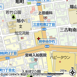 エディオン福山本店駐車場周辺の地図