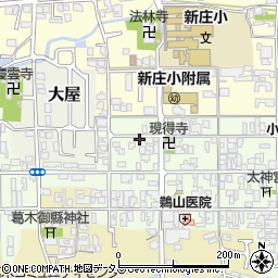 奈良県葛城市新庄162周辺の地図