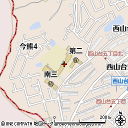 大阪狭山市立南第三小学校周辺の地図