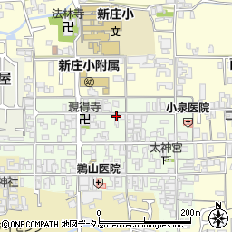 奈良県葛城市新庄171周辺の地図