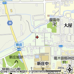 奈良県葛城市新庄498周辺の地図