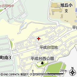 広島県福山市平成台27-2周辺の地図