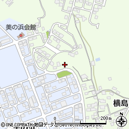 岡山県笠岡市横島651周辺の地図