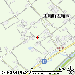 広島県東広島市志和町志和西755周辺の地図