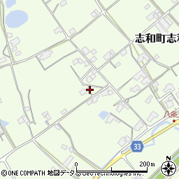 広島県東広島市志和町志和西680周辺の地図