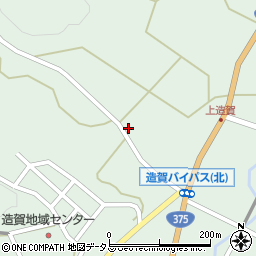 広島県東広島市高屋町造賀2692周辺の地図