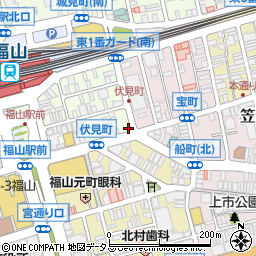 伏見町歯科クリニック周辺の地図
