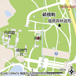 斉館周辺の地図
