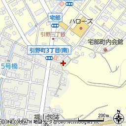 広島県福山市引野町3818周辺の地図