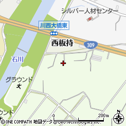 大阪府富田林市彼方754周辺の地図