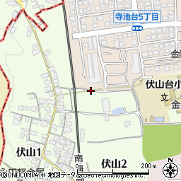 伏山田中駐車場周辺の地図