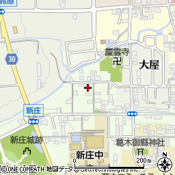 奈良県葛城市新庄491周辺の地図