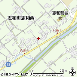 広島県東広島市志和町志和西1638周辺の地図