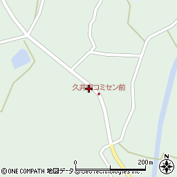 広島県三原市久井町山中野1332周辺の地図
