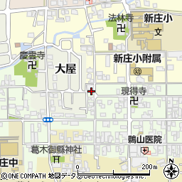 奈良県葛城市新庄207周辺の地図