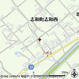 広島県東広島市志和町志和西2328周辺の地図