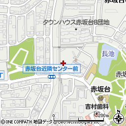 赤坂台地域会館周辺の地図