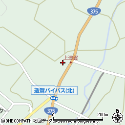 広島県東広島市高屋町造賀2724周辺の地図