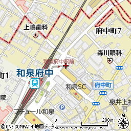 株式会社エイブル和泉府中店周辺の地図