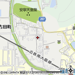 奈良県橿原市吉田町181周辺の地図