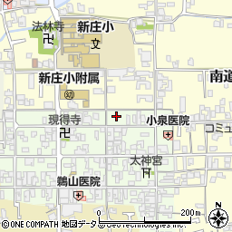 奈良県葛城市新庄184周辺の地図