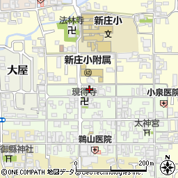 奈良県葛城市新庄194周辺の地図