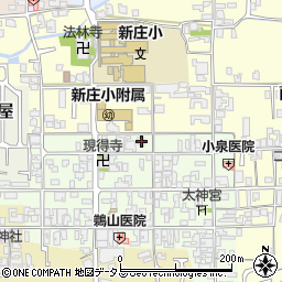 奈良県葛城市新庄188周辺の地図