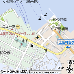 四国フェリー株式会社　土庄営業所周辺の地図