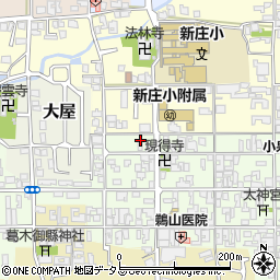 奈良県葛城市新庄198周辺の地図