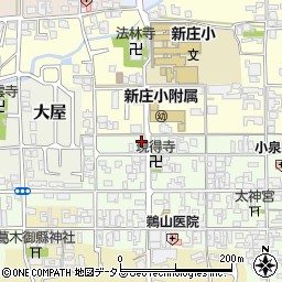 奈良県葛城市新庄197周辺の地図