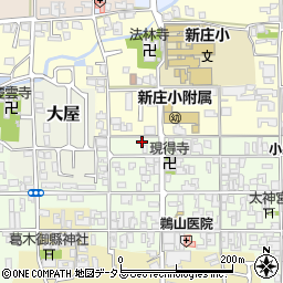 奈良県葛城市新庄199周辺の地図