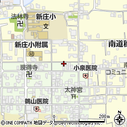 奈良県葛城市新庄181周辺の地図