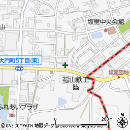 広島県福山市大門町6丁目22周辺の地図