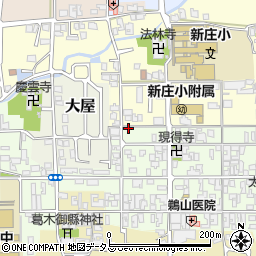 奈良県葛城市新庄205周辺の地図
