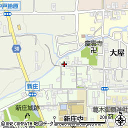 奈良県葛城市新庄512周辺の地図
