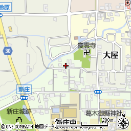 奈良県葛城市新庄515周辺の地図