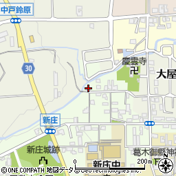 奈良県葛城市新庄502周辺の地図