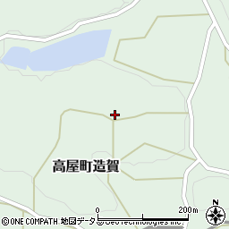広島県東広島市高屋町造賀3699周辺の地図