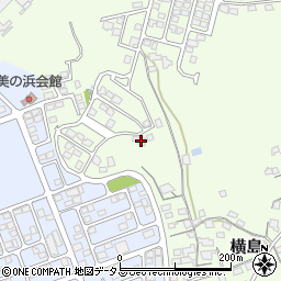 岡山県笠岡市横島596周辺の地図