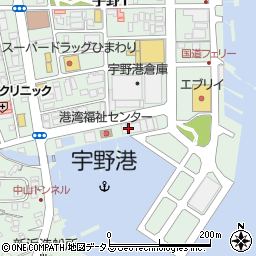 宇野港水産物輸入協同組合周辺の地図