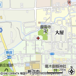 奈良県葛城市新庄521周辺の地図