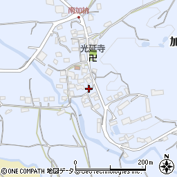 大阪府南河内郡河南町加納640周辺の地図