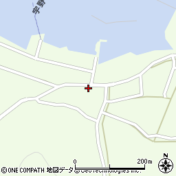 香川県小豆郡土庄町豊島唐櫃2596周辺の地図